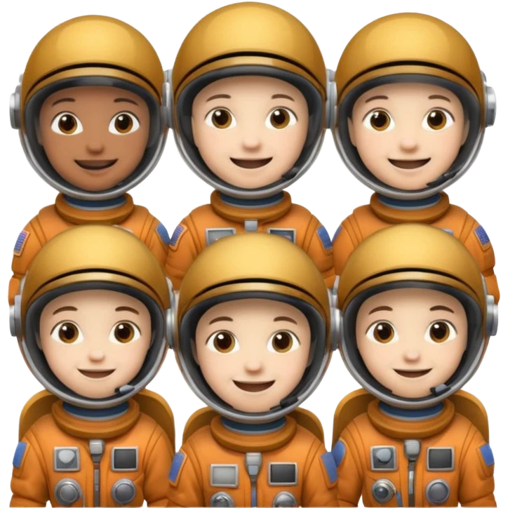 Astronaut Kids emoji
