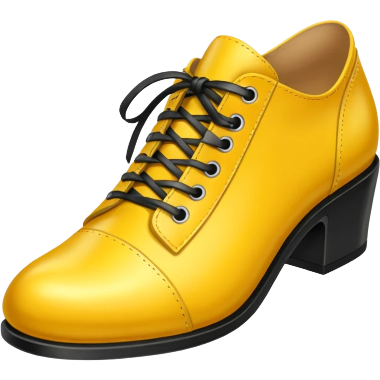 yellow shoe emoji