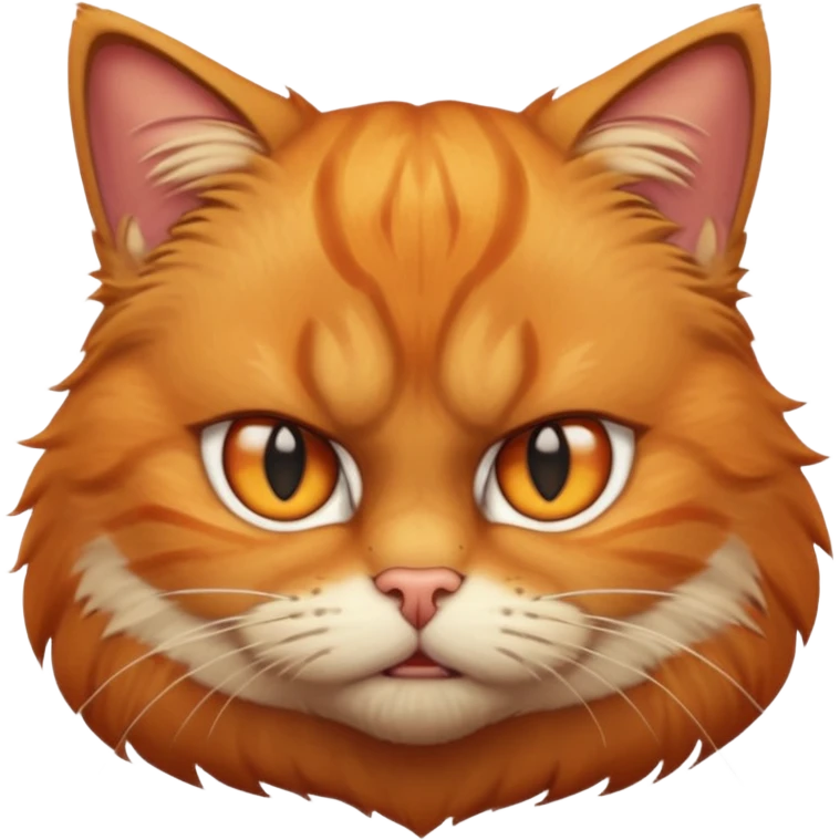 an angry cat emoji