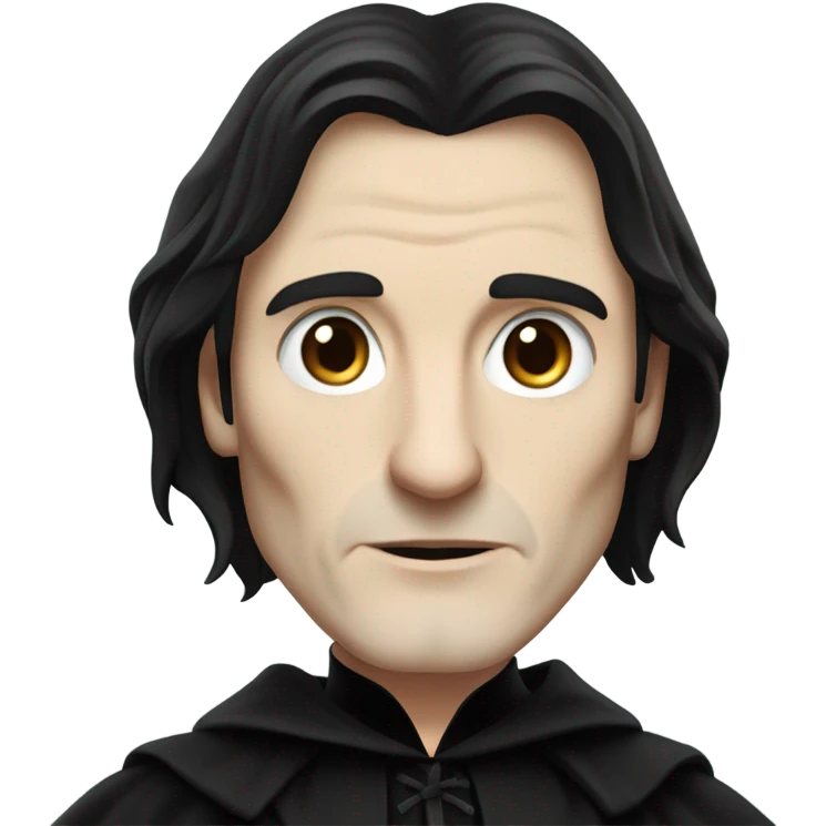 professor severus snape realistic emoji