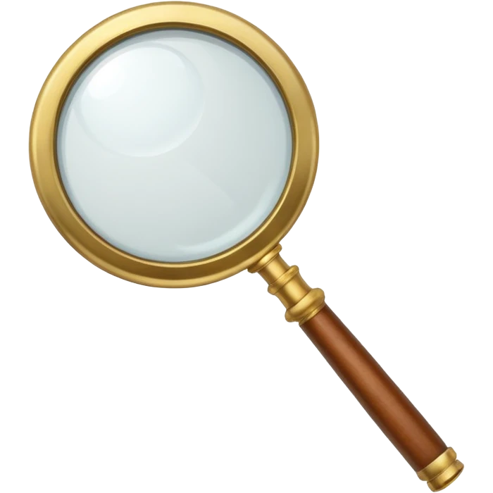 magnifying glass emoji