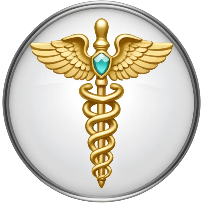 Images for the adaptive pack must be monochrome with transparency for correct display --  gold caduceus emoji