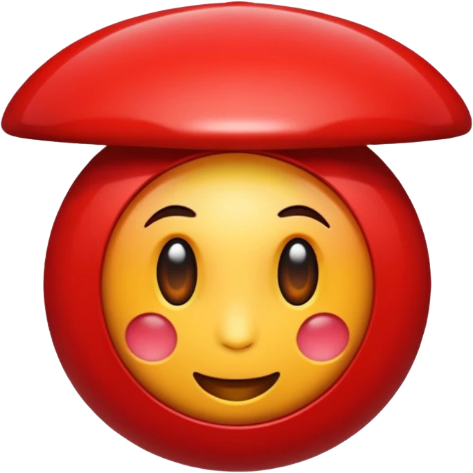 Emoji de un rubí rojo emoji