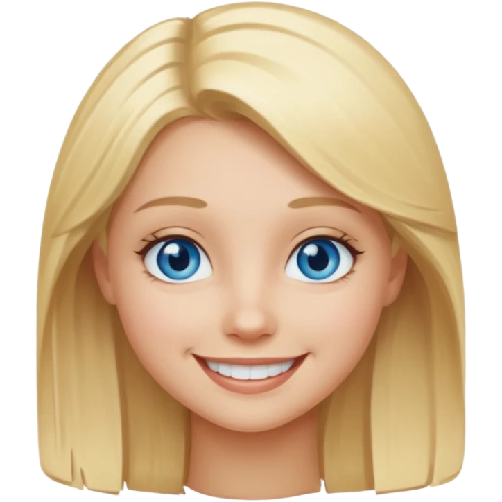 Blonde girl emoji