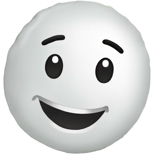 Happy face with sugared powder and roll of money emoji