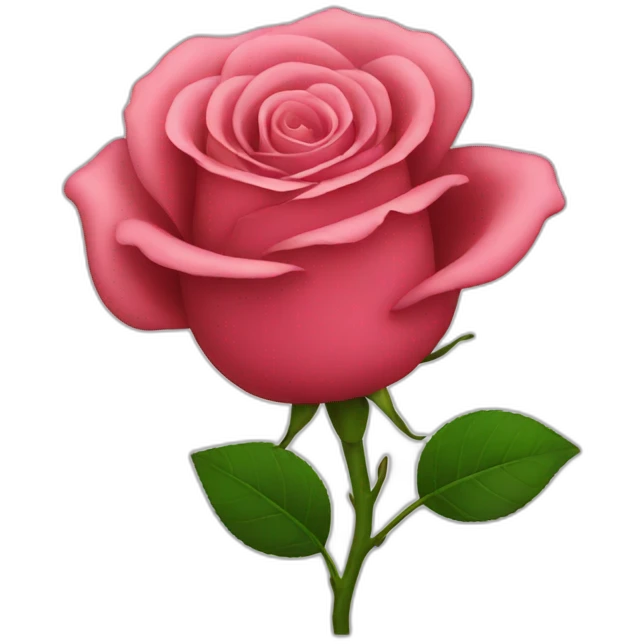Rose emoji