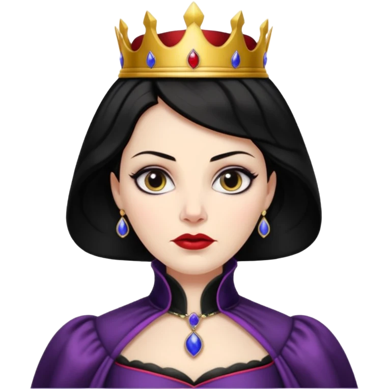 Snow white evil queen emoji