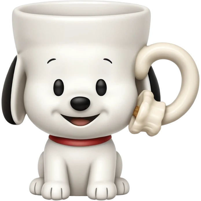 Snoopy cup emoji