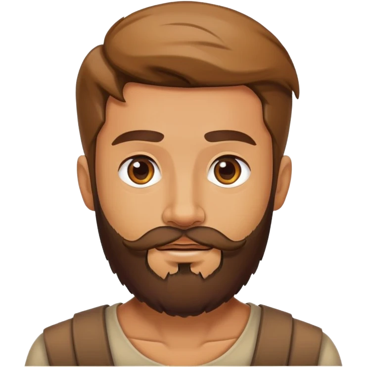 man with beard emoji