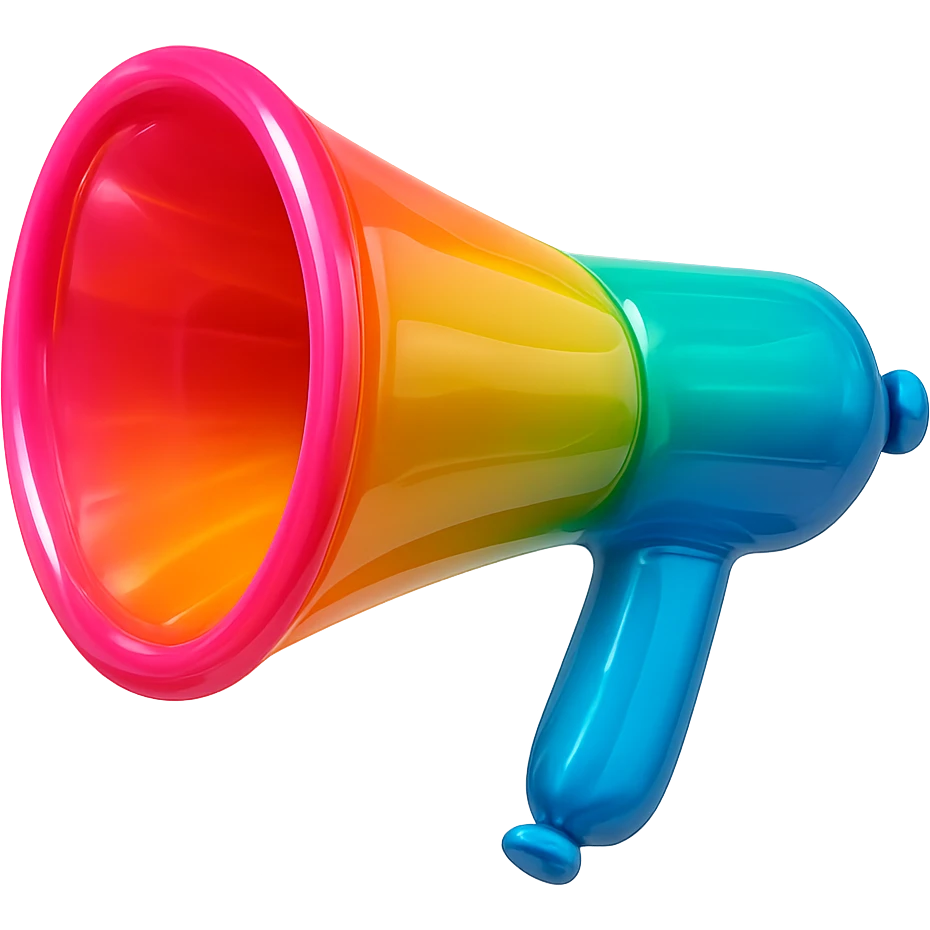 megaphone emoji