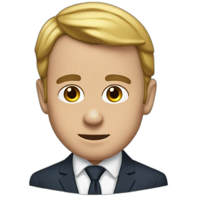 Macron qui dume emoji