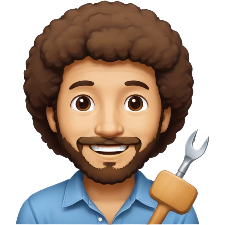 Bob ross emoji