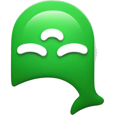 WhatsApp logo  emoji