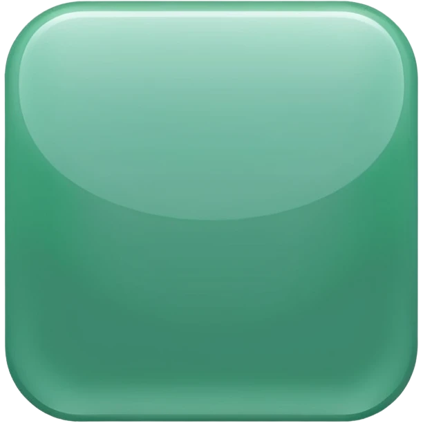 Blank Jade style rounded square icon button emoji