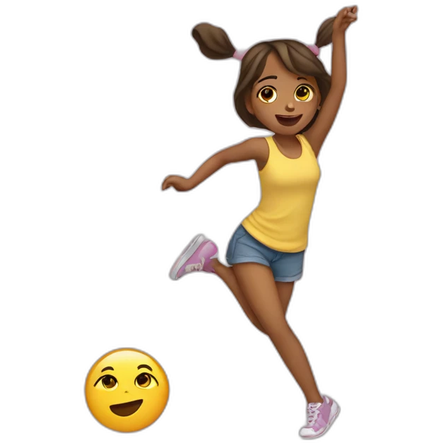 girl-daning emoji