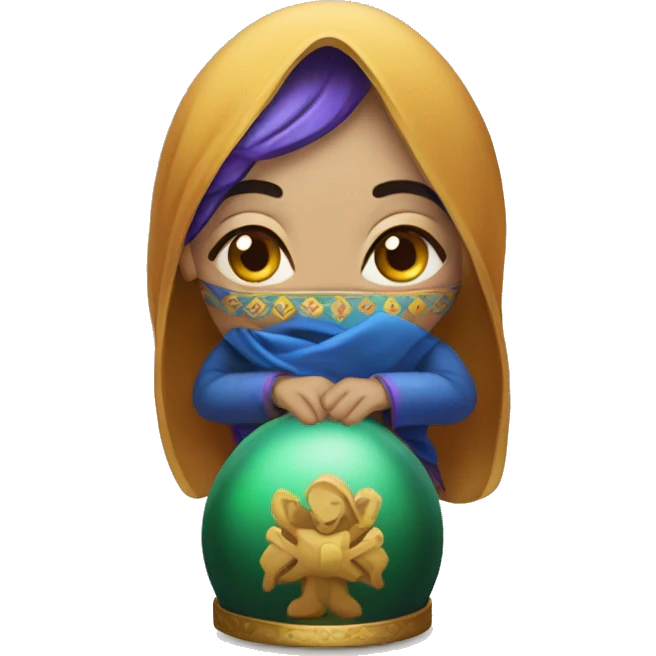 Bulgarian female fortune teller emoji