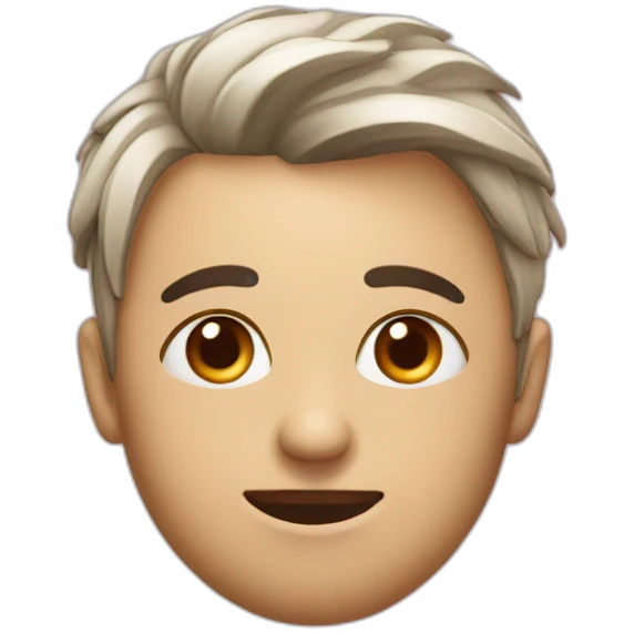 Visage amoureux qui pleure emoji