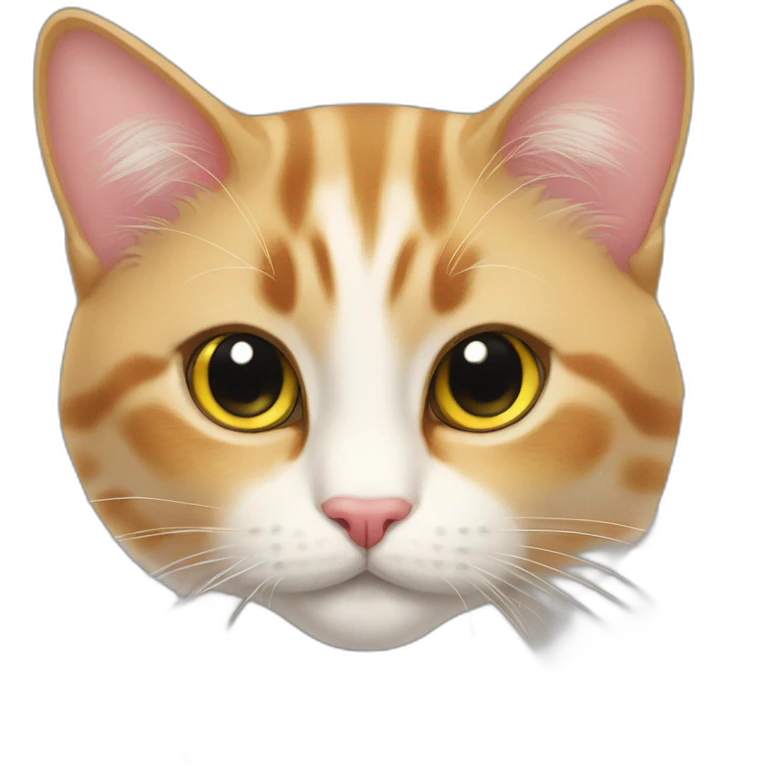 the beautiful cat Lucky emoji