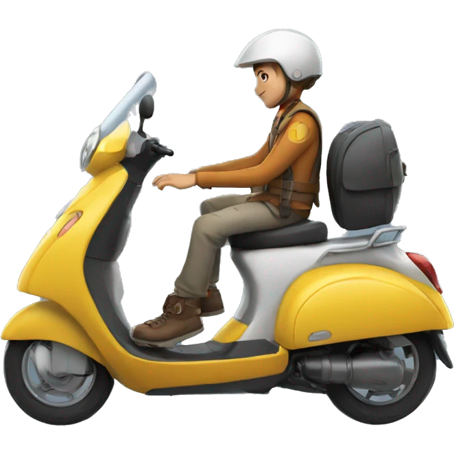 Dori en scoot emoji