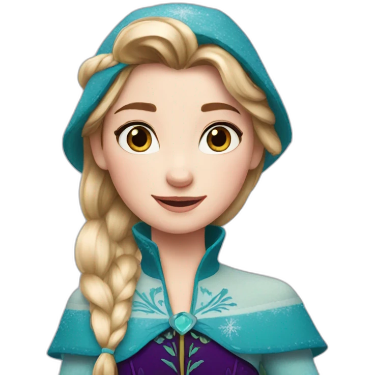 anna from frozen emoji