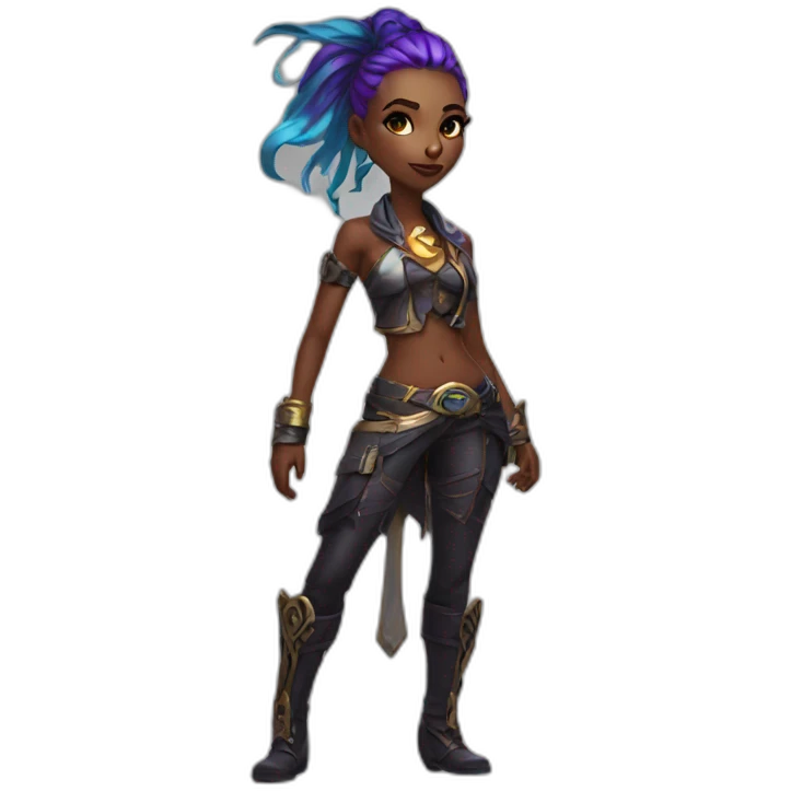 Jinx from lol emoji