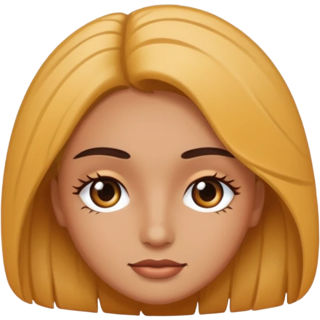Pestañas beauty  emoji