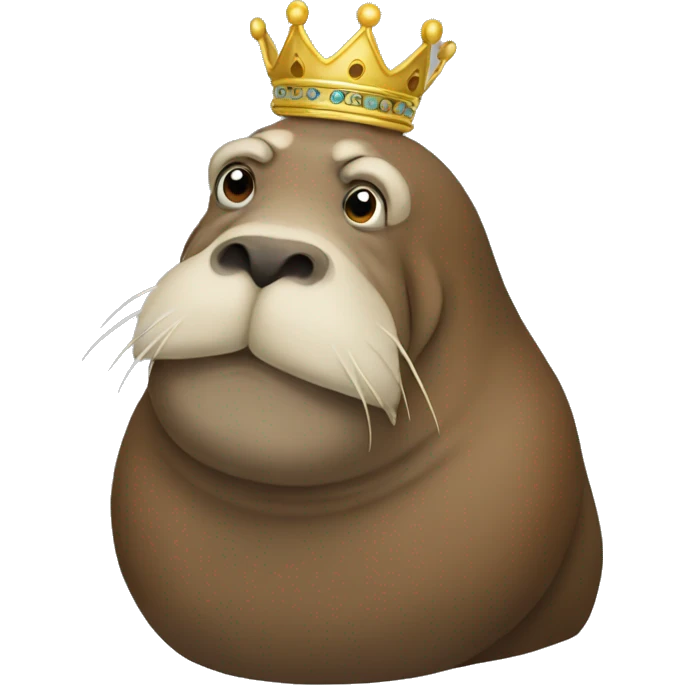 King walrus  emoji