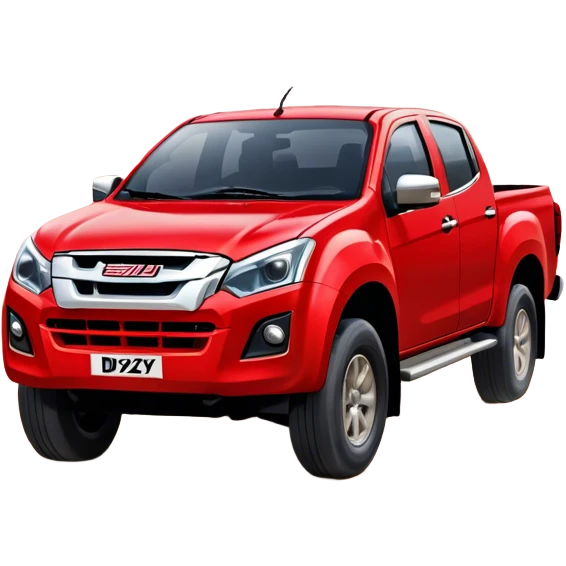 Isuzu D-MAX - Isuzu (Model Year: 2024) (Iconic colour: Red) emoji