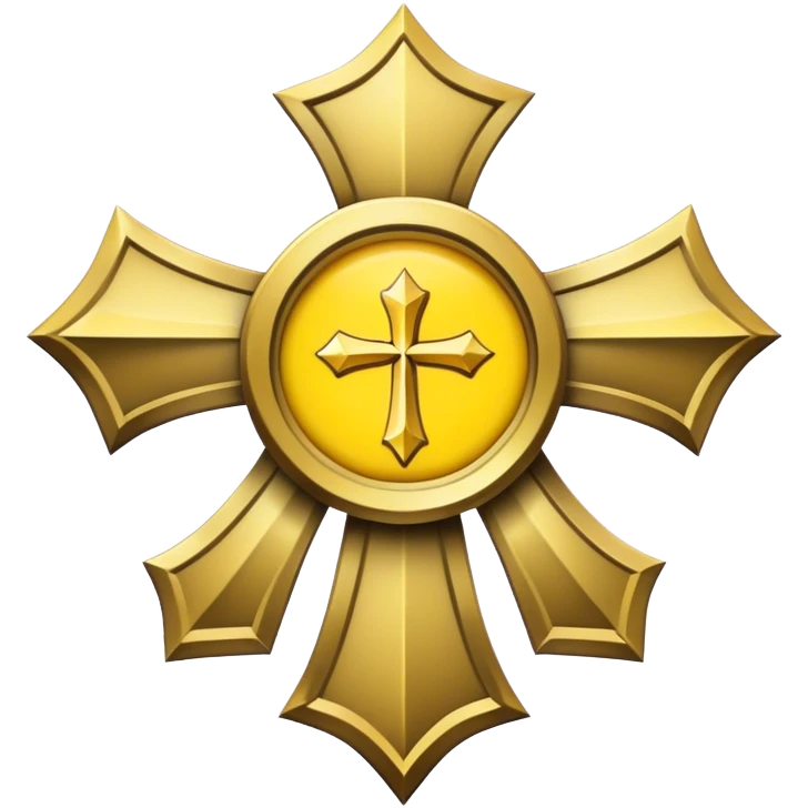 Deacon's emblem with a touch of yellow emoji