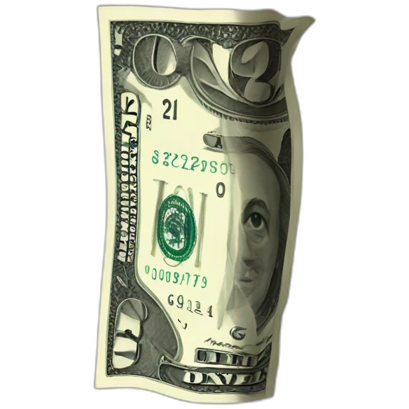 toon dollar emoji