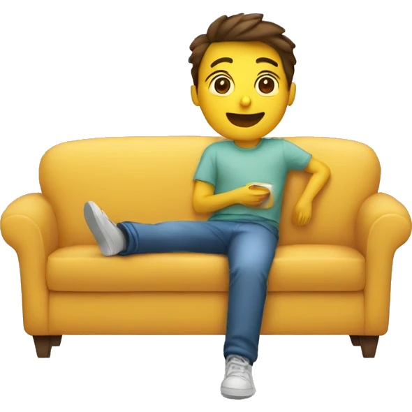 person on the sofa emoji