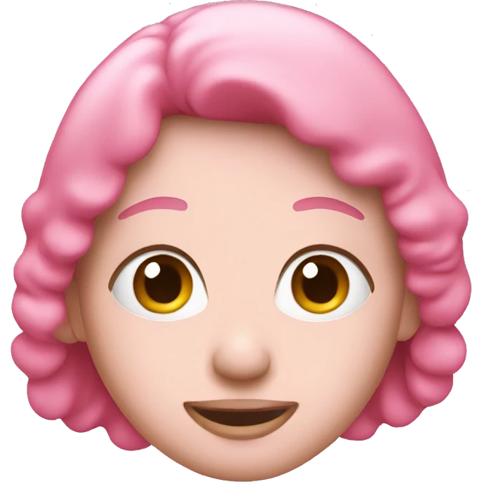 Pink Head  emoji
