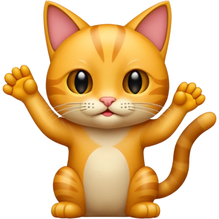 gato scratching emoji