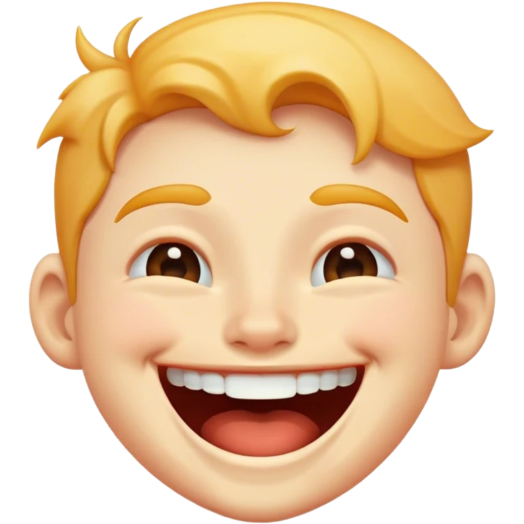Face laughing emoji