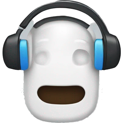 Fone de ouvido Bluetooth  emoji