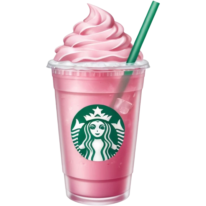 Starbucks pink drink  emoji