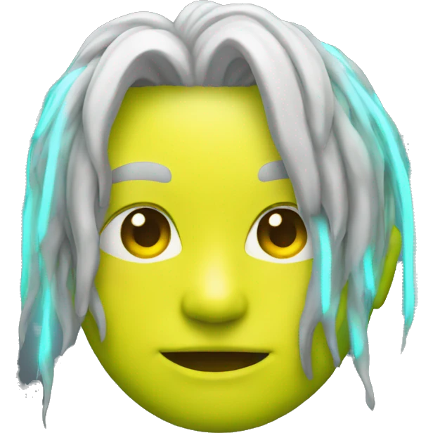 Neon emoji