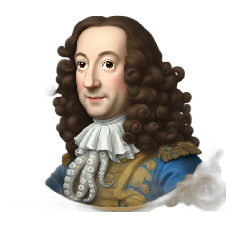 octopus style louis XIV emoji