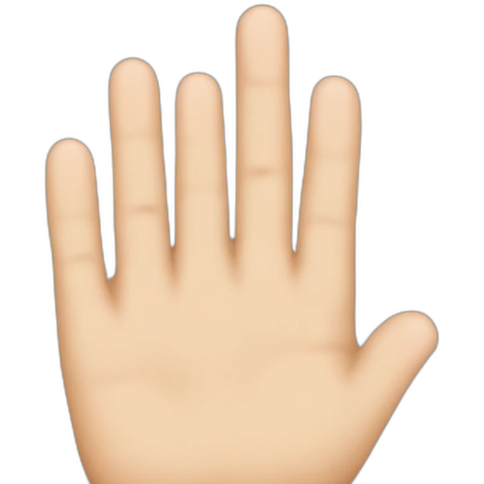 your hand in your nose emoji
