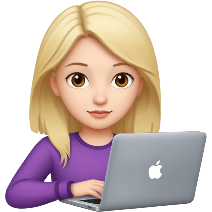 ДЕВУШКА С НОУТБУКОМ emoji