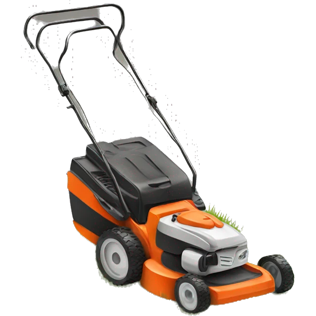 Lawn mower emoji