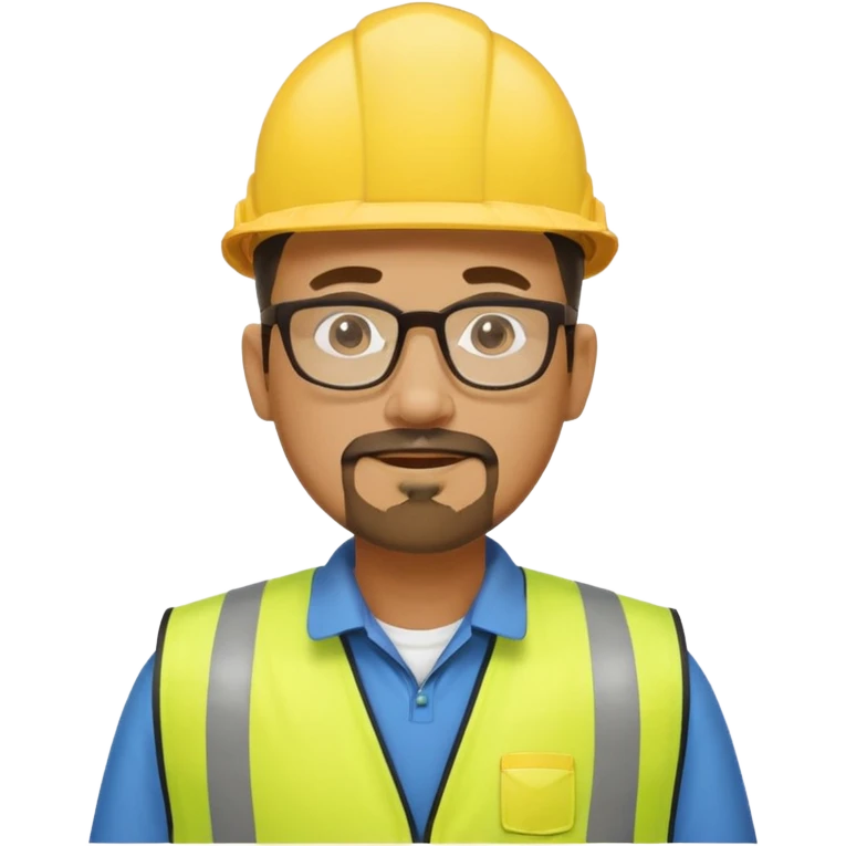 Walmart worker odp has a gotea wheres glasses yellow safety vest and hes 40 emoji