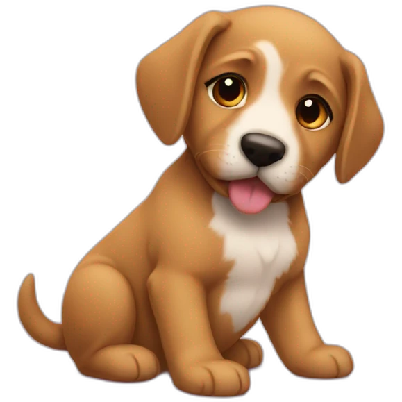 puppy love emoji