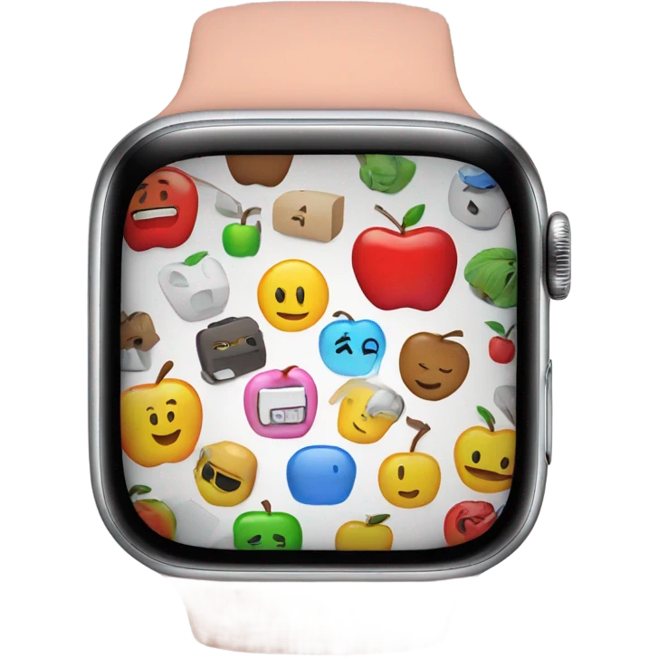 apple watch on the hand emoji