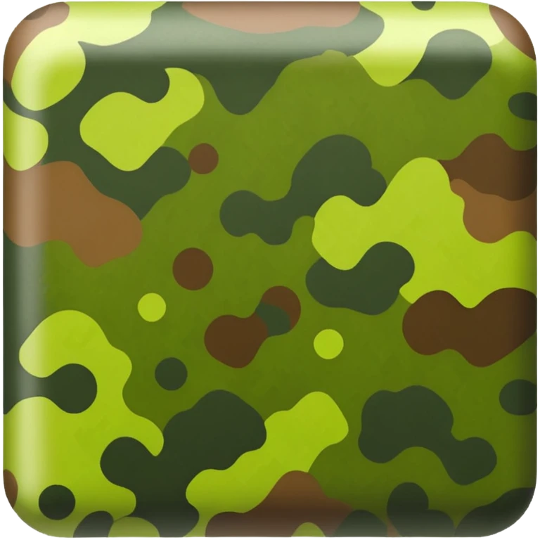 Army camouflage  emoji
