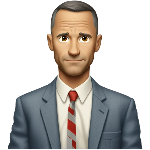 Forrest Gump new years emoji