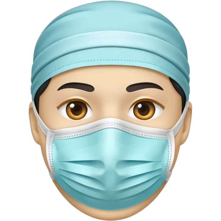 only medical mask emoji