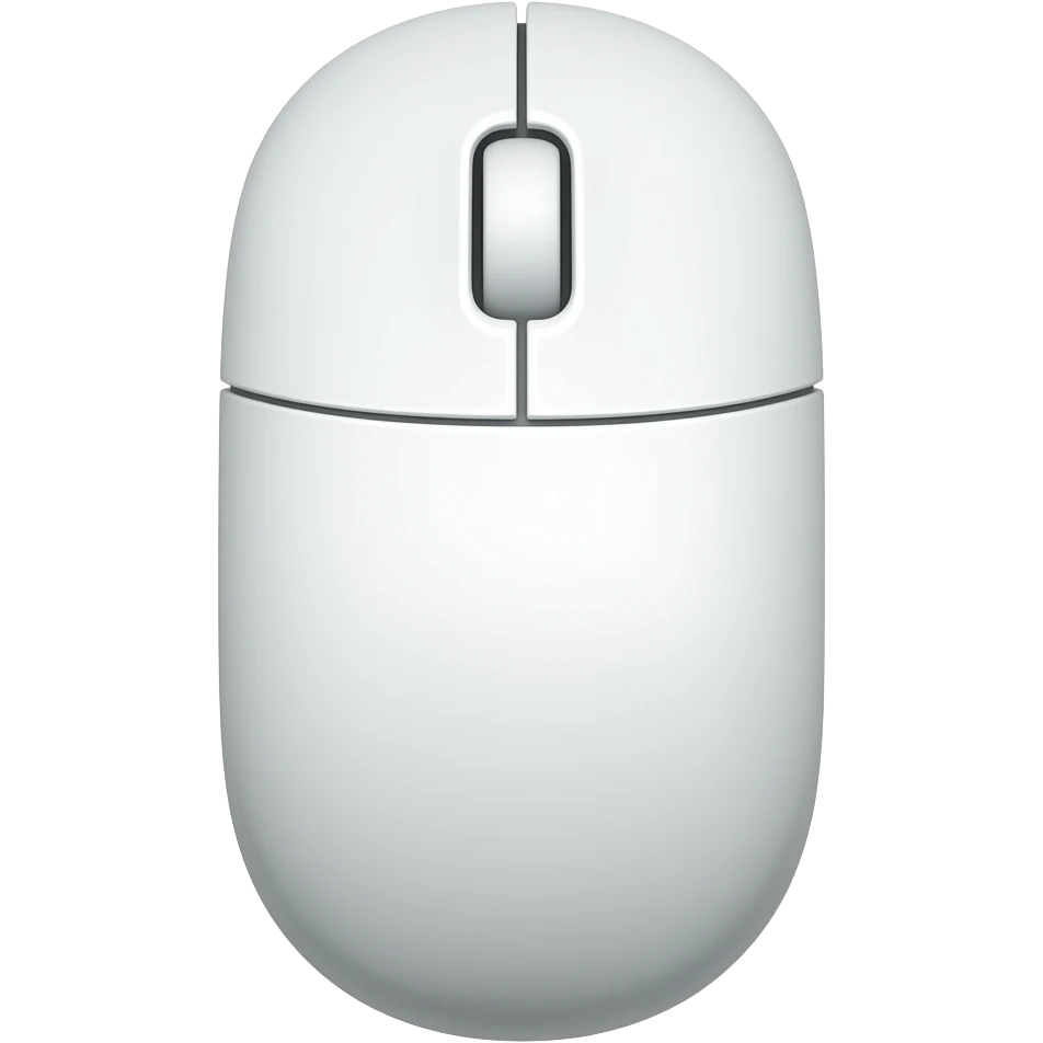 white vertical mouse emoji