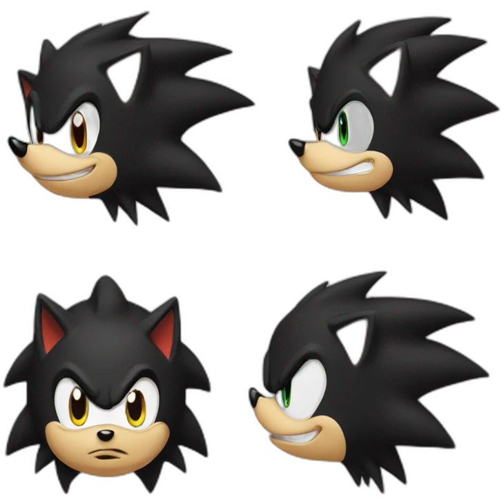 Shadow the hedgehog emoji