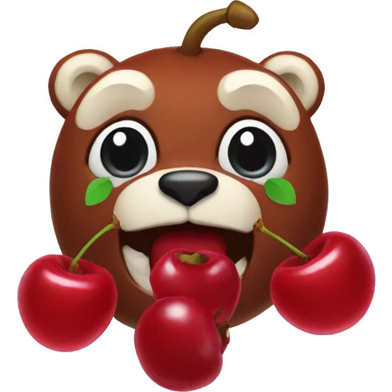 Cherry Bear emoji